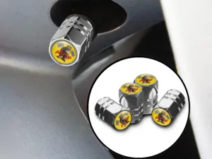 Tyre Valve Caps for Truck Game Metallic Look